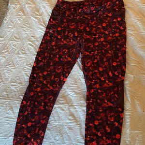 Red Workout Tights